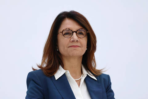Ana Toni, CEO of COP30 and Brazil's National Secretary for Climate Change, attends the opening ceremony of the ChangeNOW 2025 summit at the Grand Palais in Paris, France, April 24, 2025. REUTERS/Sarah Meyssonnier ORG XMIT: PAR05