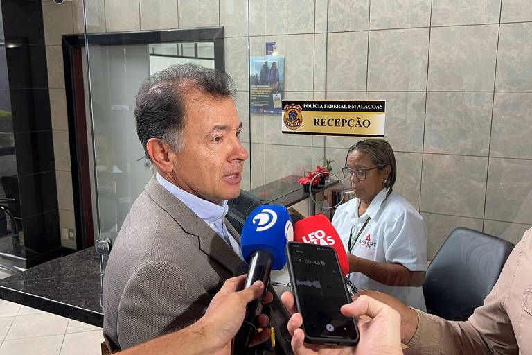 Condenado em processo de Collor tenta visitar ex-presidente na PF em Maceió e se diz surpreso