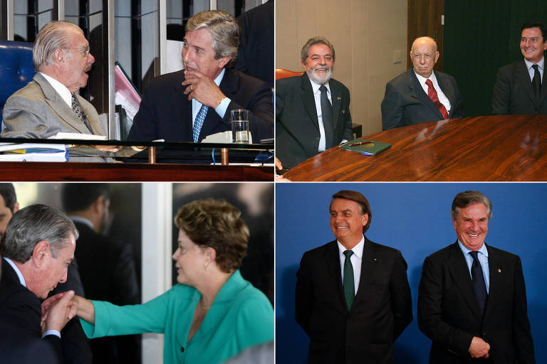 Collor oscilou de Lula a Bolsonaro nos mais de 30 anos em que habita o baixo clero da política