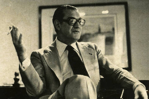 LOCAL DESCONHECIDO, 00-02-1978: O advogado Raymundo Faoro, presidente da OAB (Ordem dos Advogados do Brasil). (Foto: U.Dettmar/Folhapress)