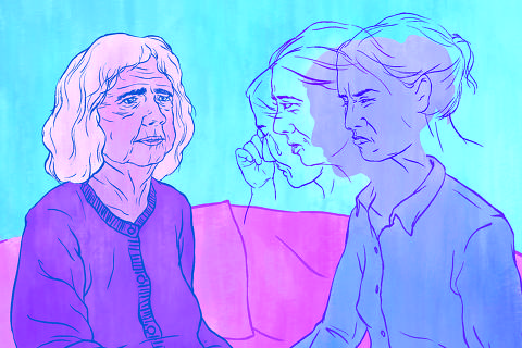 People with dementia often forget even close family members as the disease advances. ?It can throw people into an existential crisis,? one expert said. (Jen Hsieh/The New York Times) ? FOR EDITORIAL USE ONLY WITH  SCI DEMENTIA CARGIVERS BY PAULA SPAN FOR APRIL 20, 2025. ALL OTHER USE PROHIBITED. ORG XMIT: XNYT0904