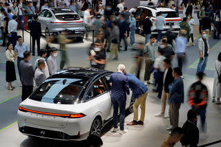 Auto Shanghai show, in Shanghai