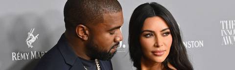 (FILES) In this file photo taken on November 06, 2019, US media personality Kim Kardashian West (R) and husband US rapper Kanye West attend the WSJ Magazine 2019 Innovator Awards in New York City. - Reality television star, influencer and business owner Kim Kardashian West is officially a billionaire, according to an estimate from Forbes, making her debut on the exclusive global list only one year after her younger sister Kylie Jenner fell off of it.  Kardashian West's money comes from TV income and endorsement deals, according to the magazine, as well as her two lifestyle brands. (Photo by Angela Weiss / AFP)