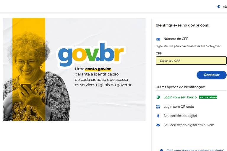 Gov.br chega a 166 milhões de usuários sob ataque