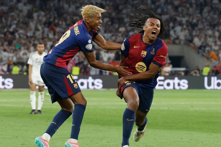 Em jogo de reviravoltas, Barcelona bate o Real Madrid na prorrogação e leva a Copa do Rei