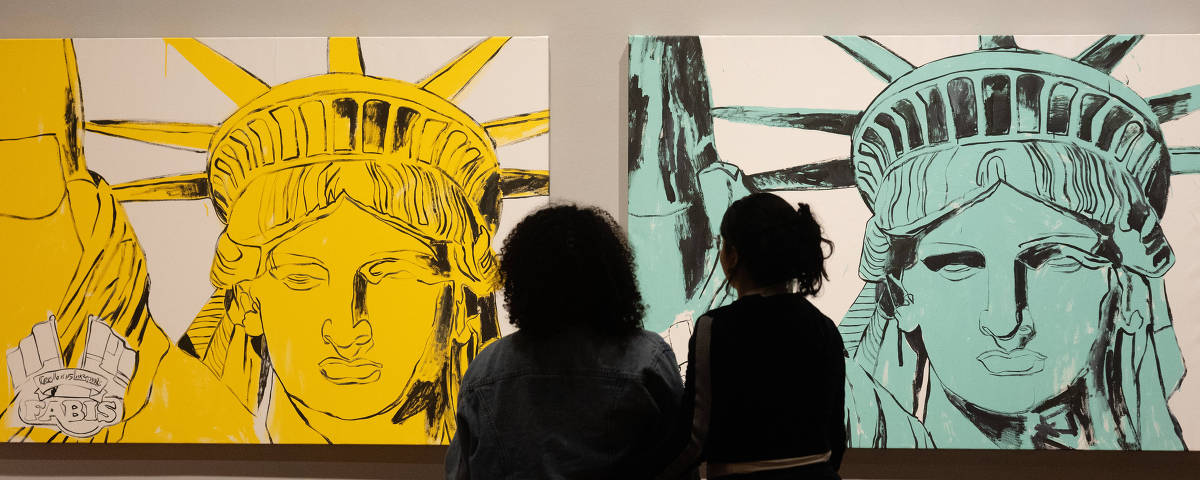 SÃO PAULO, SP, BRASIL - 23.04.2025 - Exposição Andy Warhol: Pop Art!