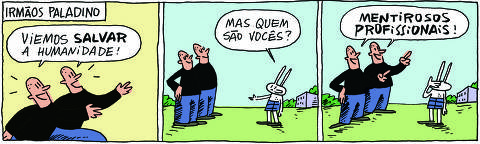 Tirinha de 29 de abril de 2025 - Caco Galhardo