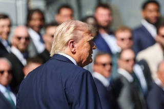 U.S. President Trump hosts Philadelphia Eagles at the White House