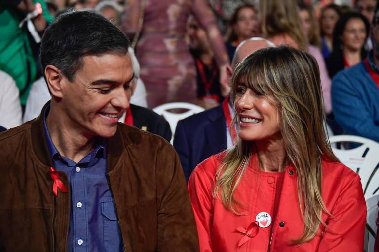 Após 1 ano de 'fico' de premiê, investigação sobre mulher de Sánchez pressiona governo da Espanha