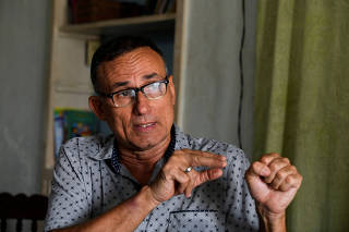 FILE PHOTO: Cuban dissident hopes to upend communist government, one ladle at a time