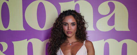 Giovana Cordeiro na festa de lançamento da novela 'Dona de Mim'