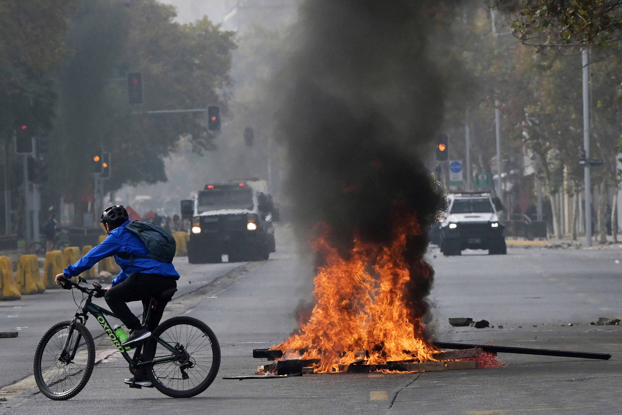Polícia do Chile prende ao menos 10 pessoas em atos de 1º de Maio