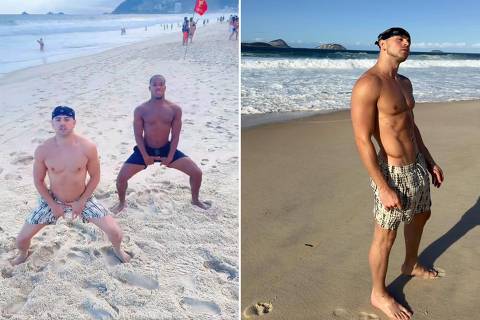 Dançarino Michael Dameski, parte do balé de Lady Gaga, compartilha passeio pelo Rio de Janeiro