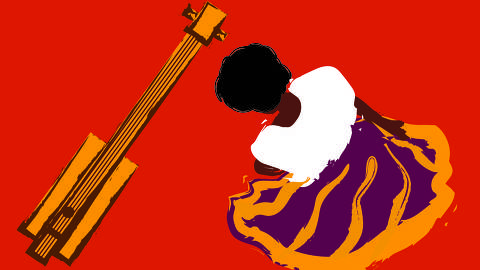 Ilustração de Aline Bispo para coluna de Djamila Ribeiro - 2 de maio de 2025