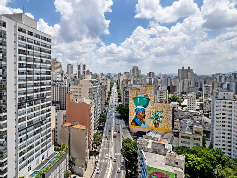 Sao Paulo, SP, BRASIL, 04-03-2024:  Vista do Minhocao (via Elevada) no  centro da cidade de Sao Paulo. Brasil ainda nao tem rede nacional para monitorar qualidade do ar prevista ha 35 anos. Projeto eh considerado fundamental para politicas de controle da poluicao (Foto: Eduardo Knapp/Folhapress, AMBIENTE)