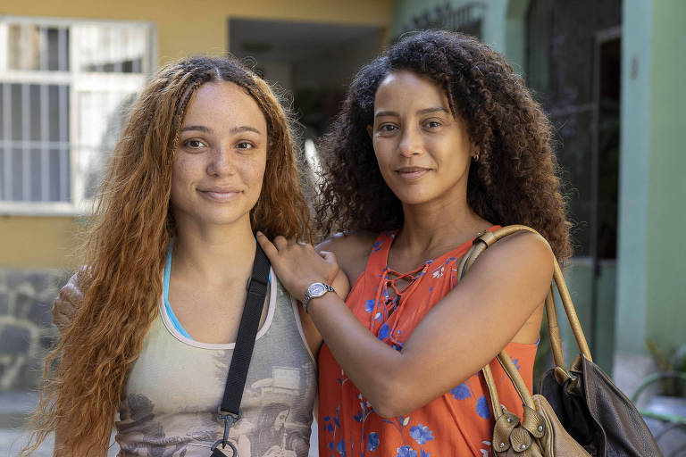 Letícia Vieira e Taís Araujo como Gilda e Raquel em 'Vale Tudo