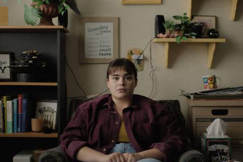Barbie Ferreira em cena do filme 'Um Pai para Lily'