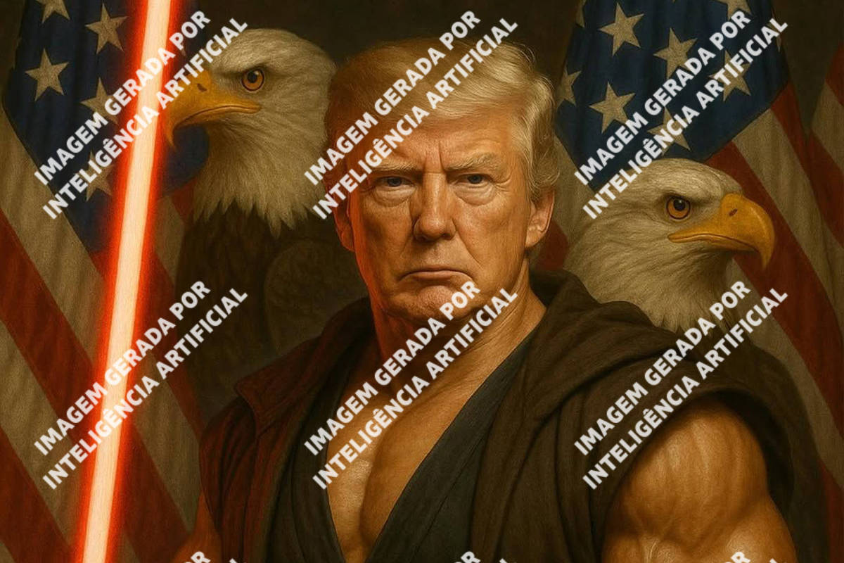 Trump encarna Jedi e critica 'lunáticos que tentam trazer Lordes Sith à Galáxia' no Dia de Star Wars