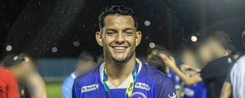 Wendel Cristian, jogador morto durante ação da PM em Macapá (AP)
Foto: Arquivo pessoal DIREITOS RESERVADOS. NÃO PUBLICAR SEM AUTORIZAÇÃO DO DETENTOR DOS DIREITOS AUTORAIS E DE IMAGEM