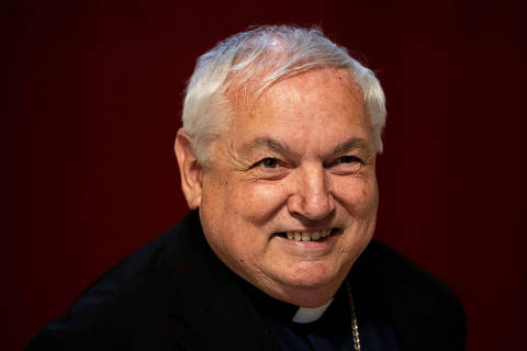Cardinal Jean-Marc Aveline arrives at St. Peter's Basilica to attend the mourning Mass for Pope Francis on the ninth day of Novendiali (nine days of mourning after the Pope's funeral) at the Vatican, May 4, 2025. REUTERS/Eloisa Lopez ORG XMIT: PPPEAL03