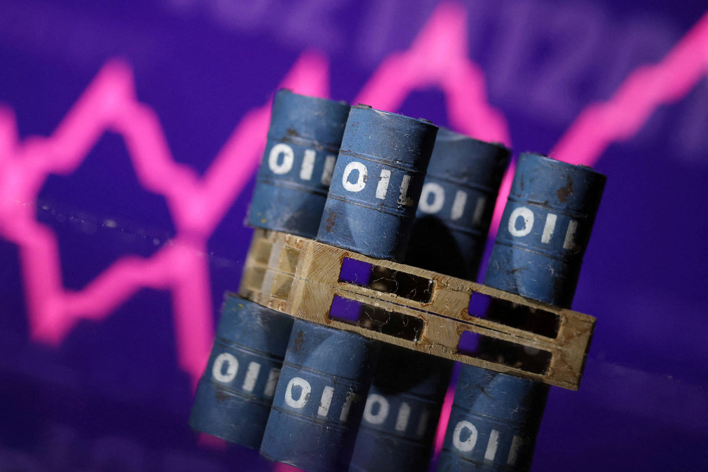 Petróleo sobe mais de 3% após cair na segunda, e impulsiona ação da Petrobras