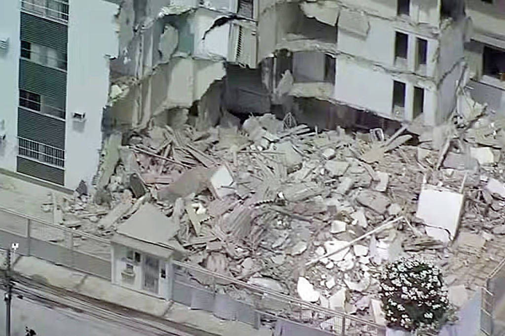 Prédio desaba em Pernambuco dois dias após ser interditado pela Defesa Civil