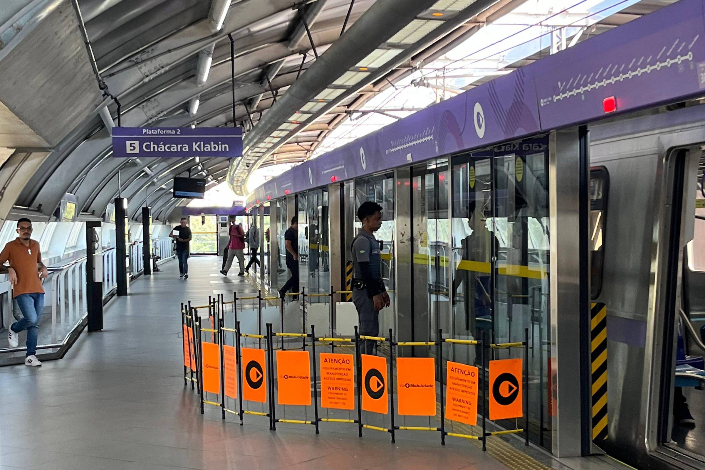 ViaMobilidade diz que vai instalar sensor nas portas das plataformas até fevereiro
