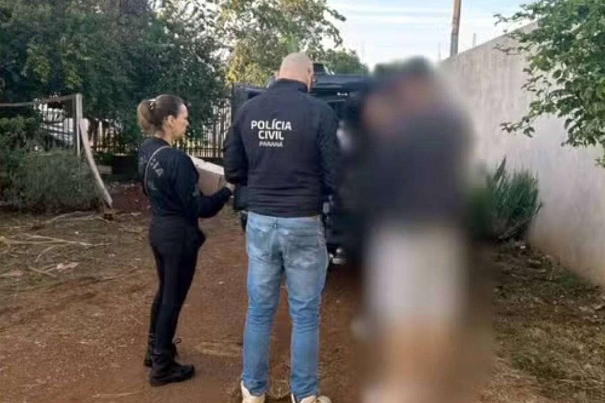 Homem é preso sob suspeita de estuprar sobrinhos no PR