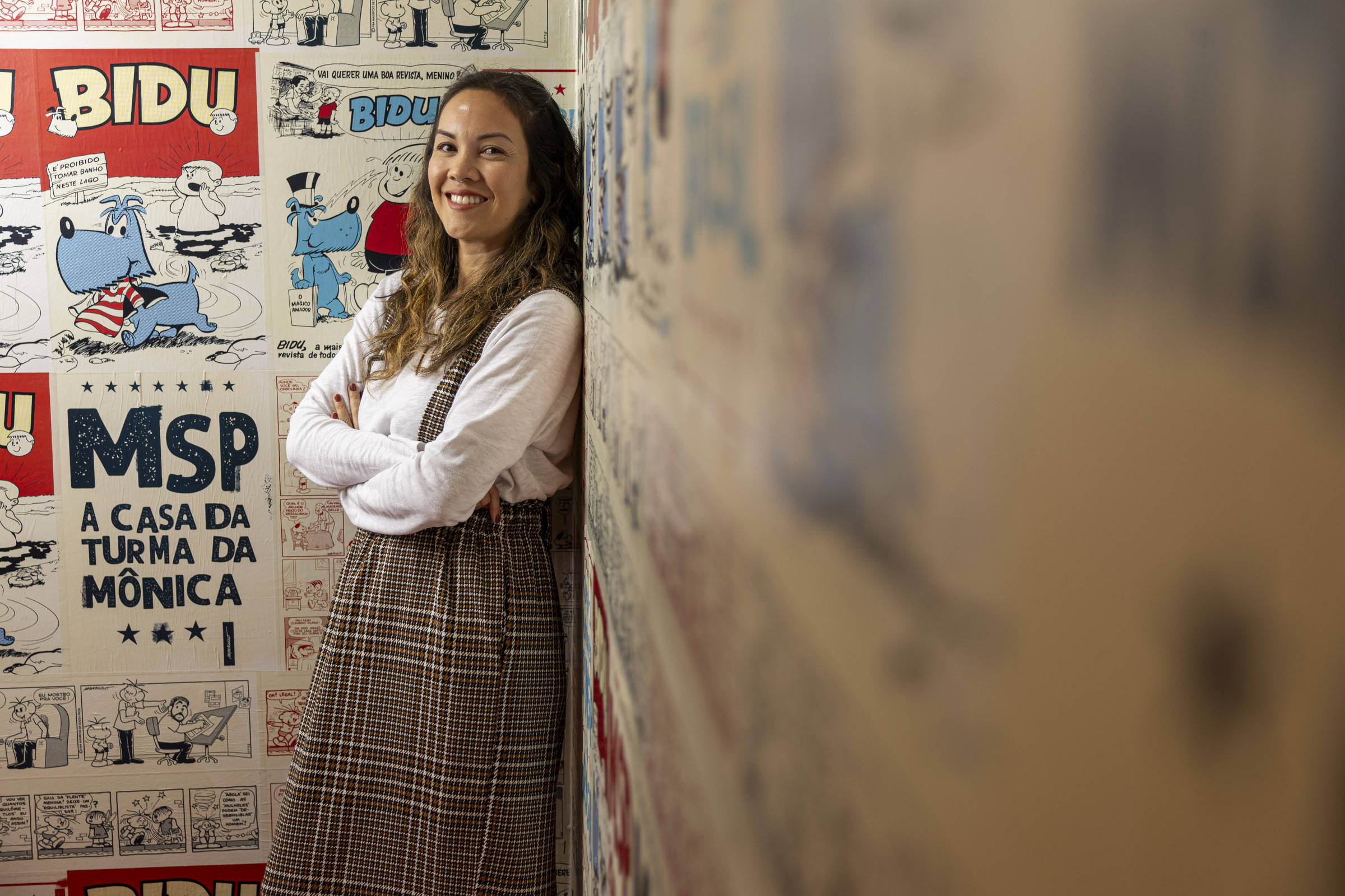 'Meu grande momento de vida', diz Marina Sousa sobre equilibrar maternidade e liderança de império dos quadrinhos