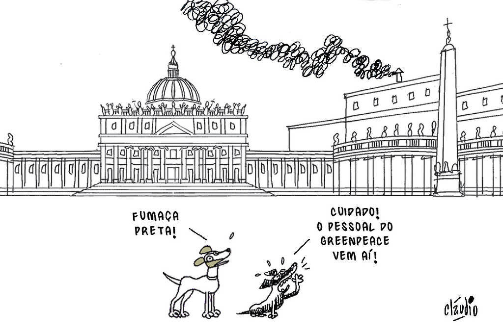 Emissão de gás carbônico no Vaticano