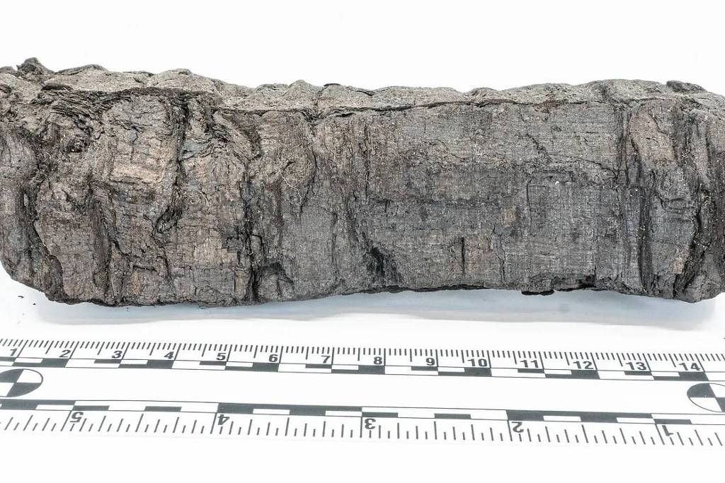 Título e autor de pergaminho carbonizado pelo Vesúvio são decifrados com IA