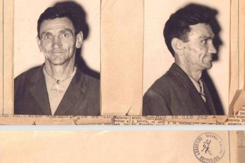 Fotografia de Walter Fleger, confundido pelas autoridades argentinas com o nazista Martin Bormann