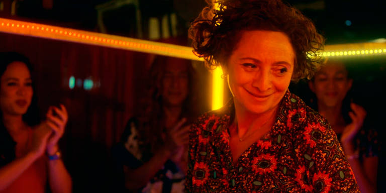 A atriz Marcélia Cartaxo em cena do filme 'Lispectorante', de Renata Pinheiro