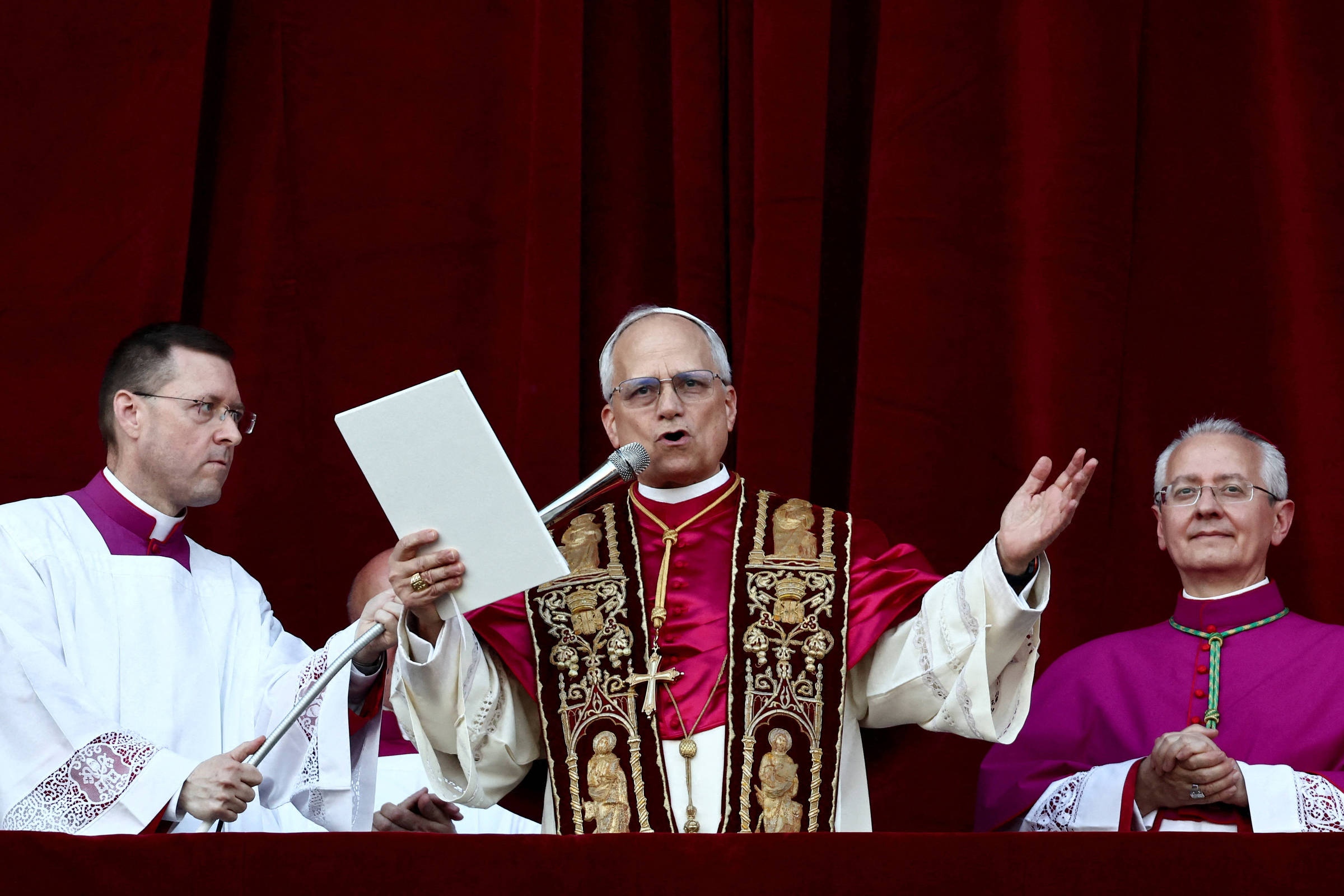 Leia a íntegra do primeiro discurso do papa Leão 14