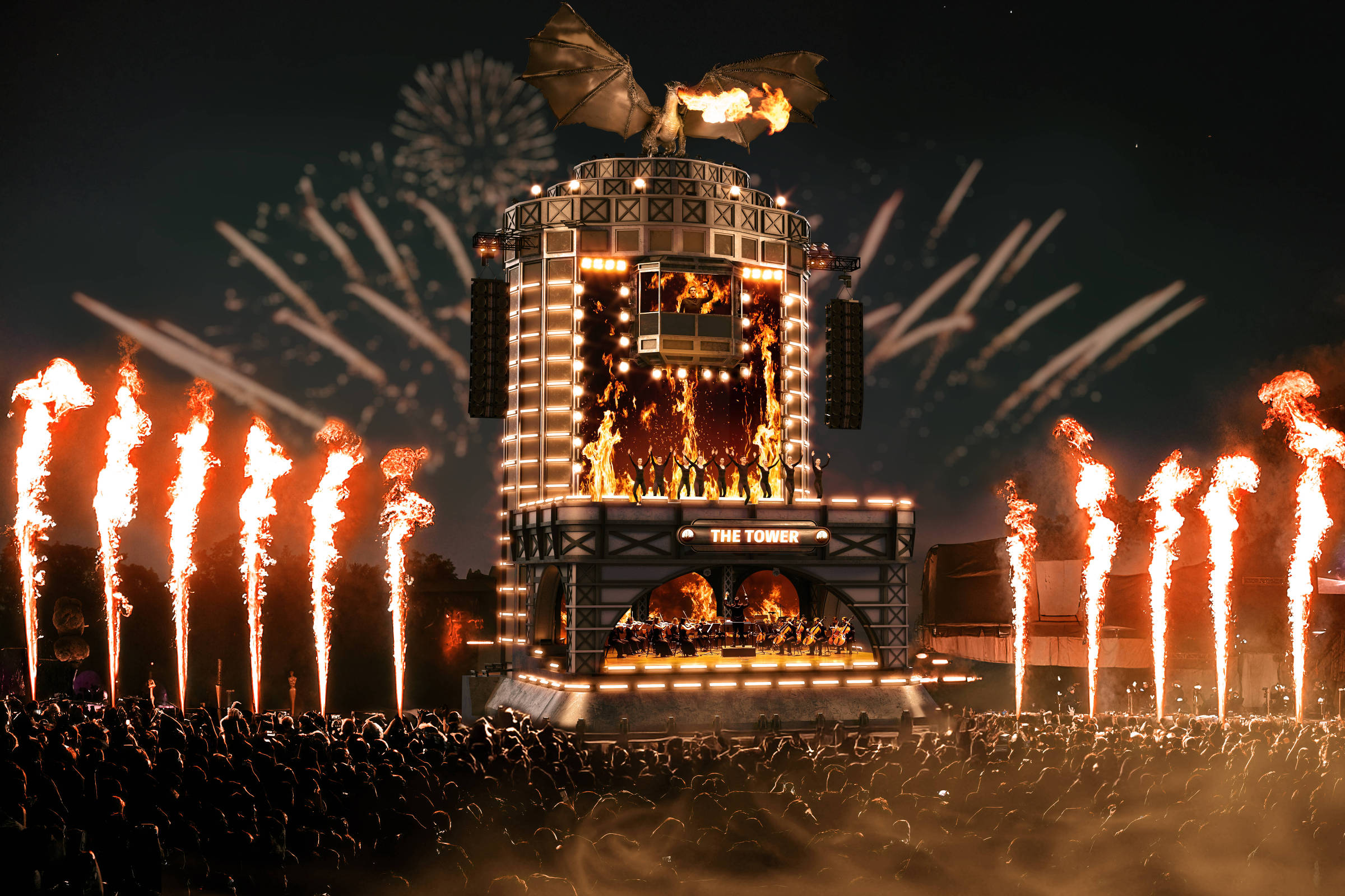 The Town anuncia 'The Tower Experience', espaço inédito e com dragão gigante