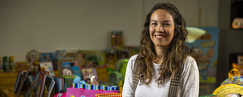 SAO PAULO, SP - 30/04/2025 - Retrato de Marina Sousa, a filha mais nova de Mauricio de Sousa, que assumiu a direção executiva da empresa do pai. (Foto: Danilo Verpa/Folhapress, COTIDIANO) ORG XMIT: 613822