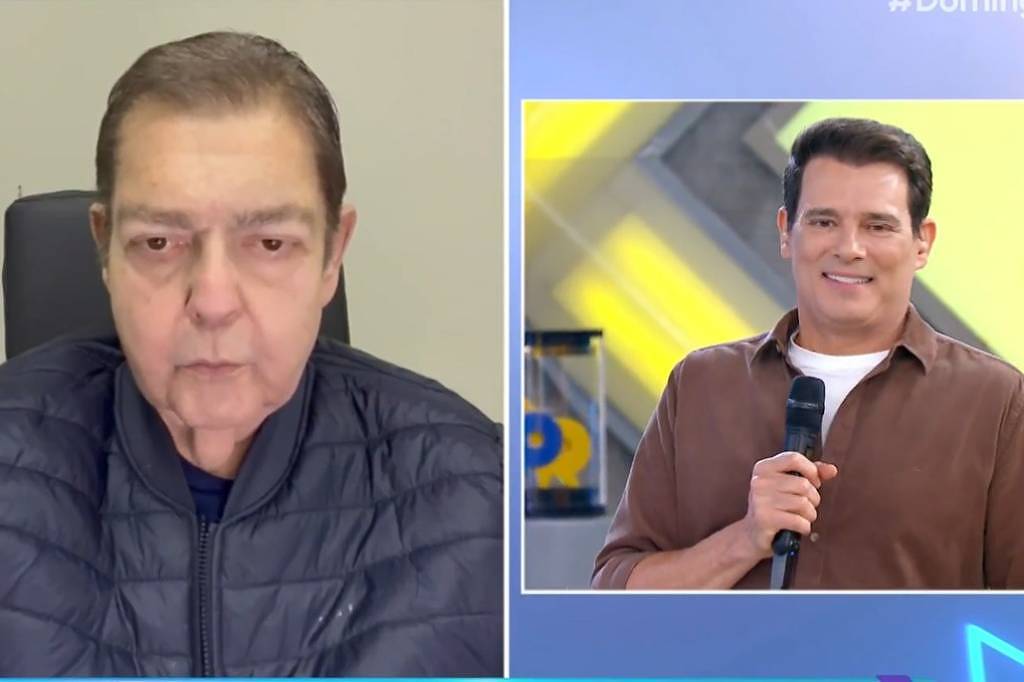 Faustão aparece de surpresa no SBT e manda recado aos fãs: 'A vida nos surpreende'