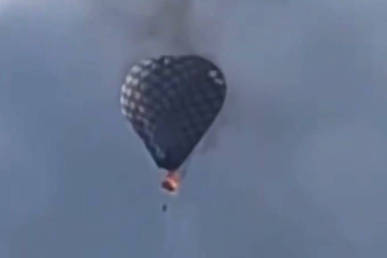 Balão de ar quente cai em evento no México, deixa um morto e dois feridos; veja vídeo