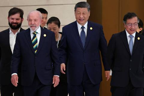 Xi e Lula criticam, juntos, bullying, hegemonismo e tarifas arbitrárias de Trump