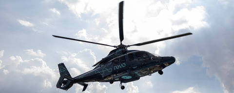 Helicóptero da Revo em São Paulo 