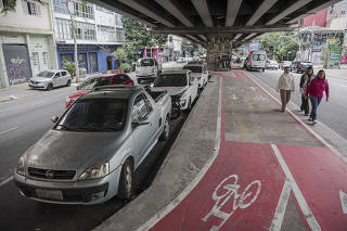 Obras sob o minhocão