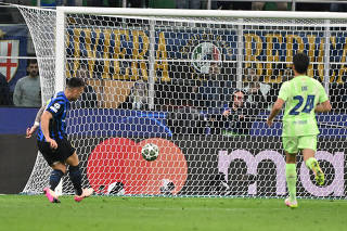 ITALIA-MILAN-FUTBOL-LIGA DE CAMPEONES DE LA UEFA-INTER DE MILAN VS BARCELONA