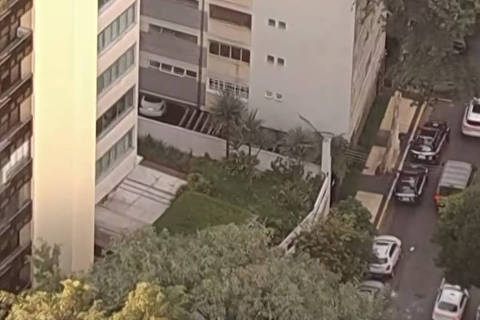 São Paulo, 13.05.2025, Um condomínio foi invadido no bairro de Higienópolis, em São Paulo. Criminosos fizeram reféns na garagem
( Foto: Reprodução/Brasil urgente ) DIREITOS RESERVADOS. NÃO PUBLICAR SEM AUTORIZAÇÃO DO DETENTOR DOS DIREITOS AUTORAIS E DE IMAGEM