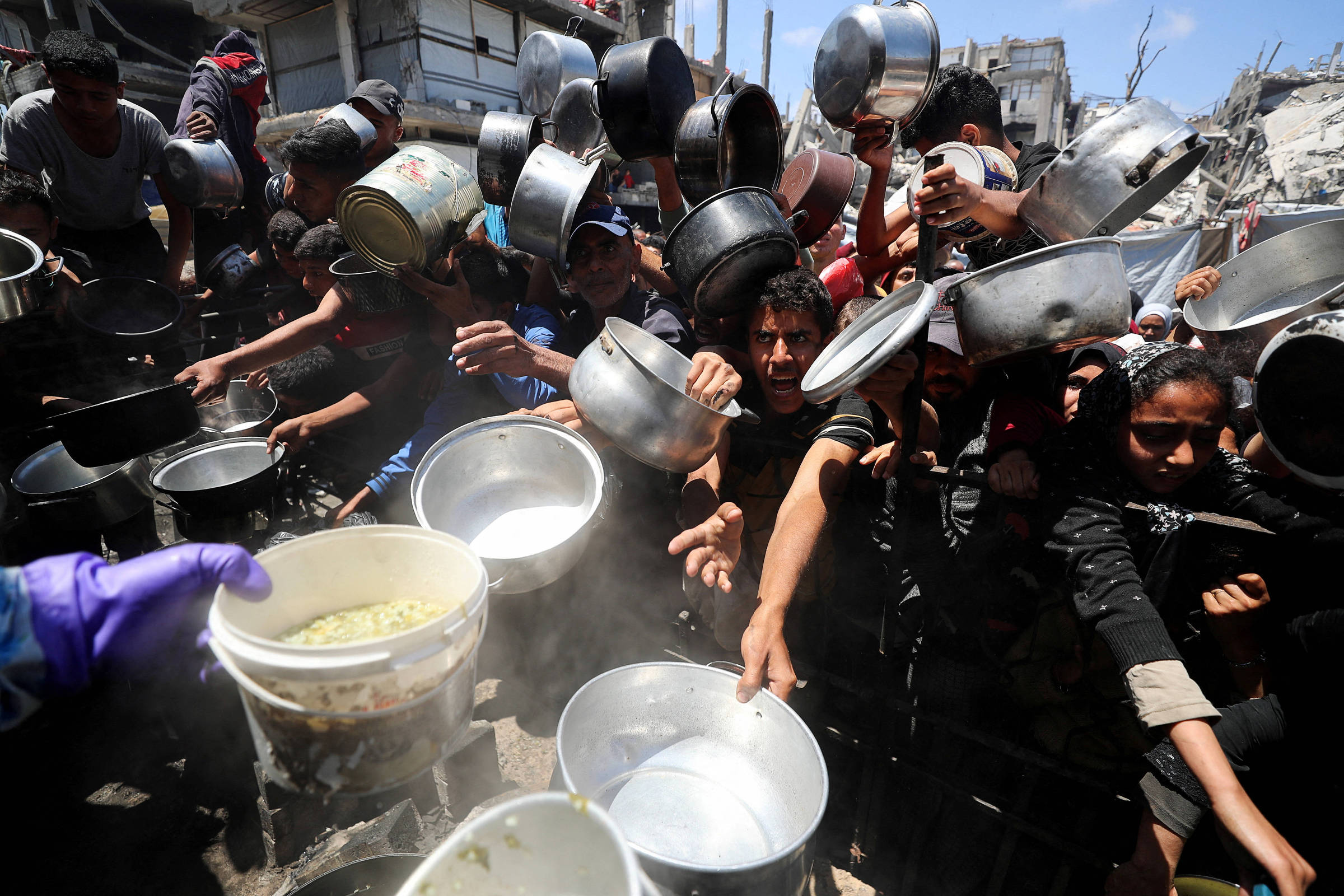Militares israelenses admitem, em caráter privado, que Gaza está à beira da fome
