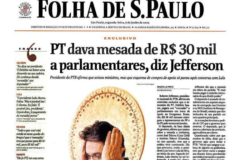 Mensalão, 20, abalou primeiro governo de Lula e levou a julgamento histórico no STF; entenda