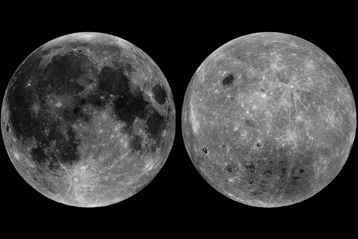 Assimetria do interior da Lua pode explicar a diferença dos dois lados do satélite