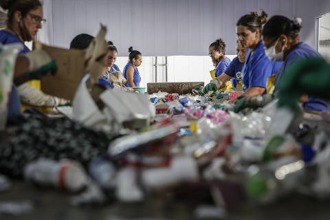 Só 6,9% dos materiais usados no mundo são reciclados, diz estudo