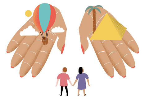Ilustração de Carolina Daffara para especial Viaja SP