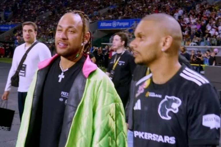Neymar vai a jogo de influenciadores no dia em que Santos perde do Corinthians: 'Humilhação'