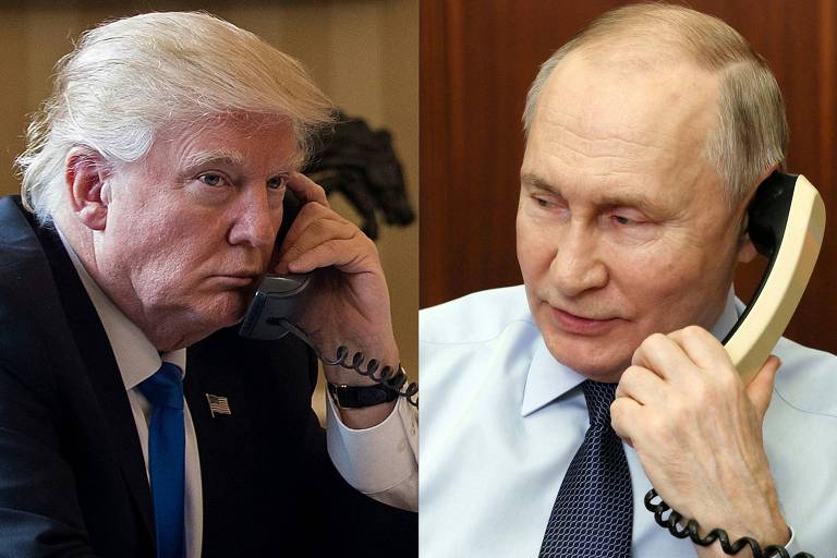 Trump anuncia, mais uma vez, negociação de paz após falar com Putin